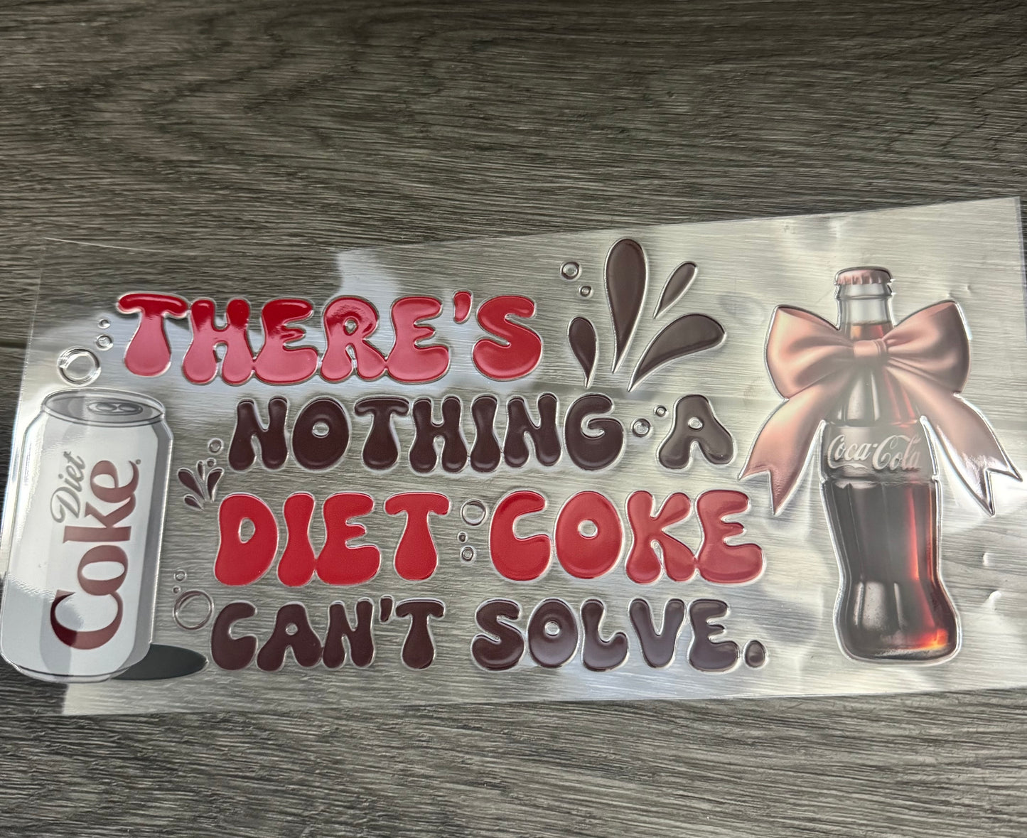 There’s nothing a Diet Coke can’t solve