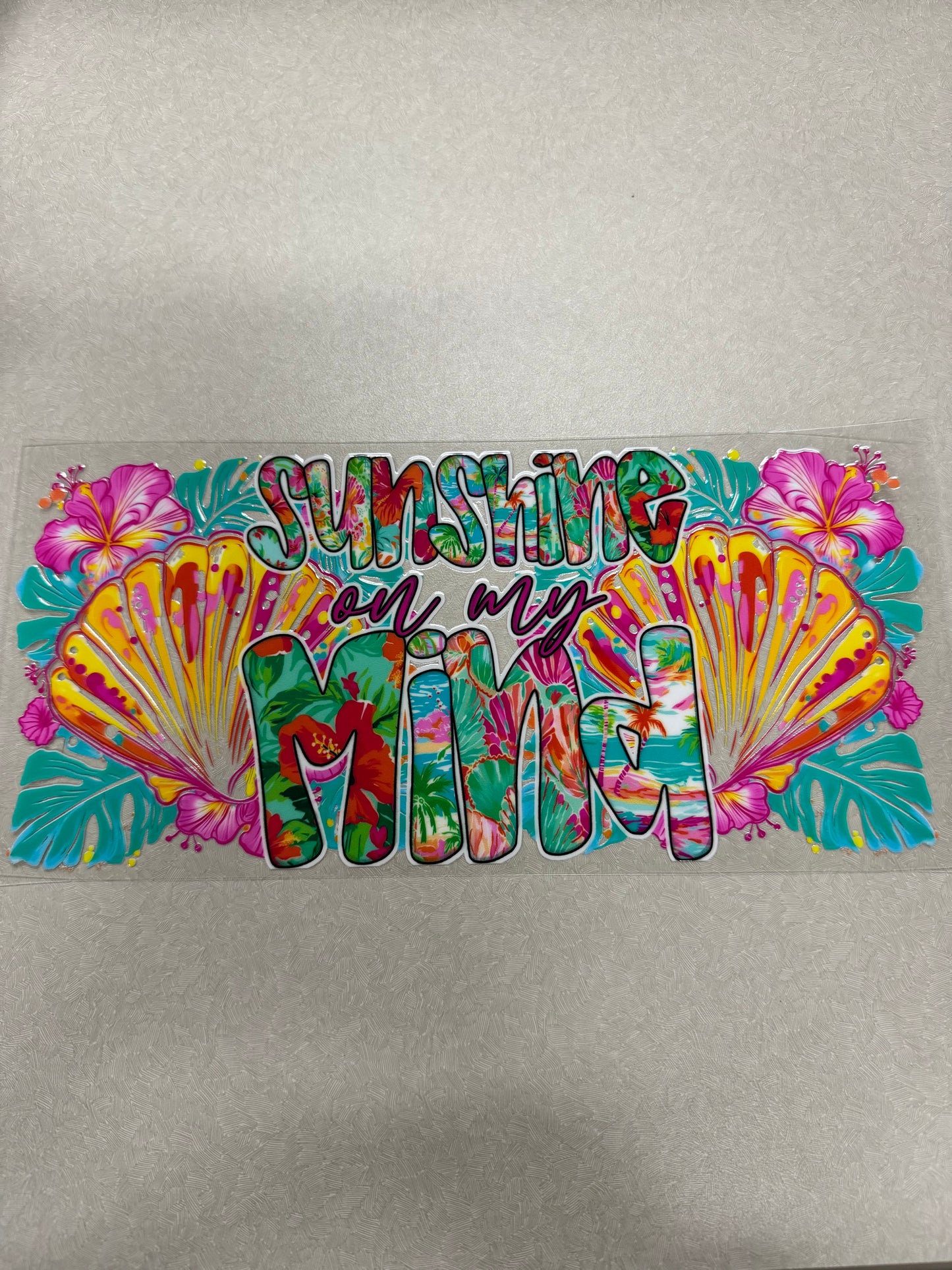 Sunshine on my mind