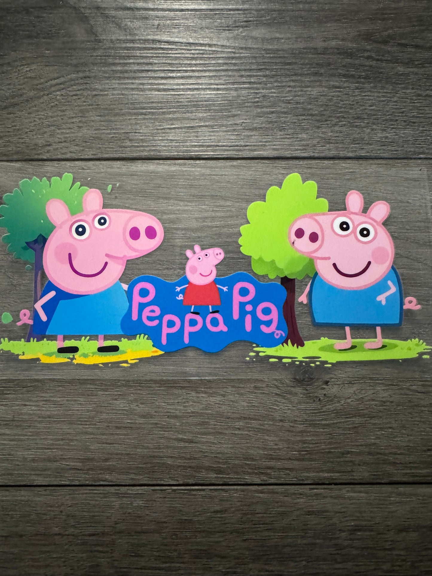 Peppa  and family