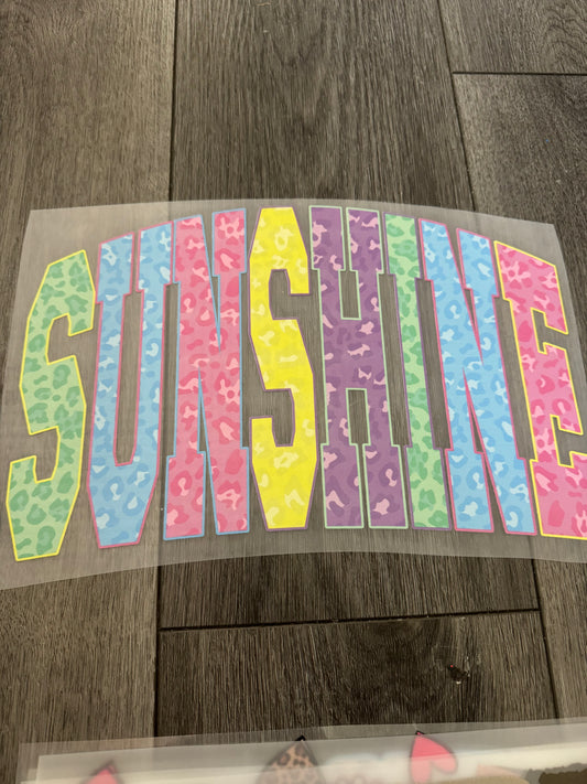 Sunshine transfer