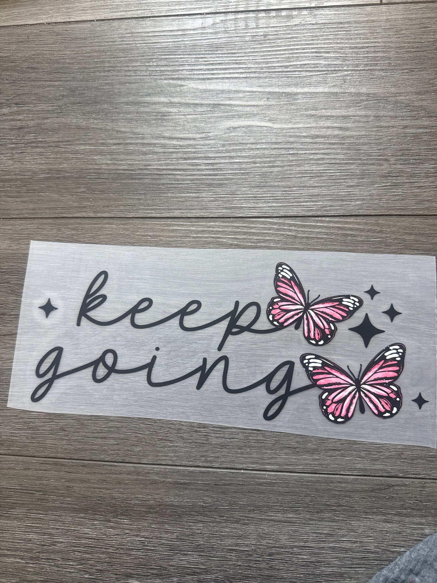 Keep going