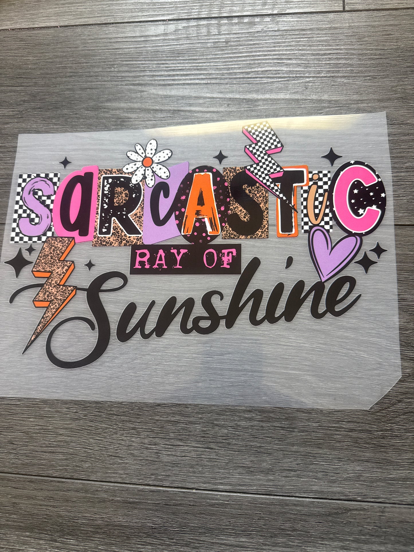 Sarcastic ray of sunshine