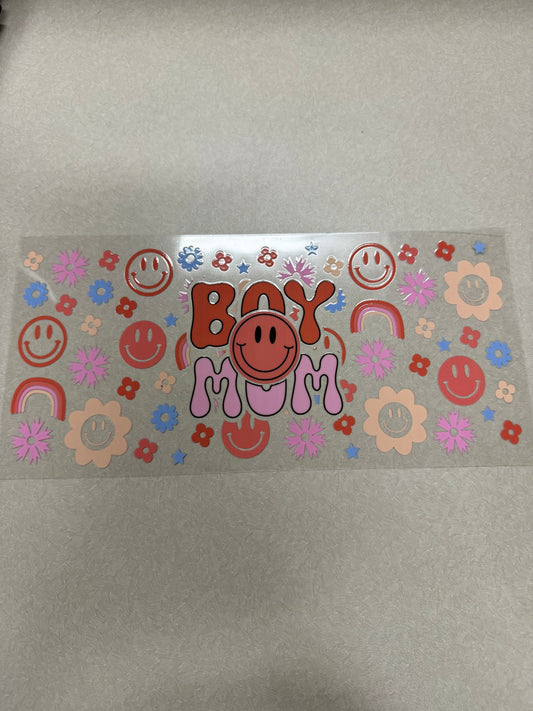 Boy, mom