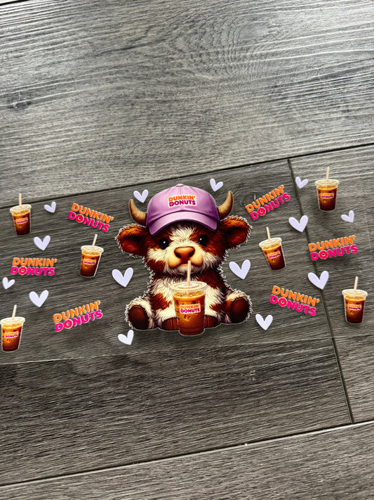 Highland cow Dunkin