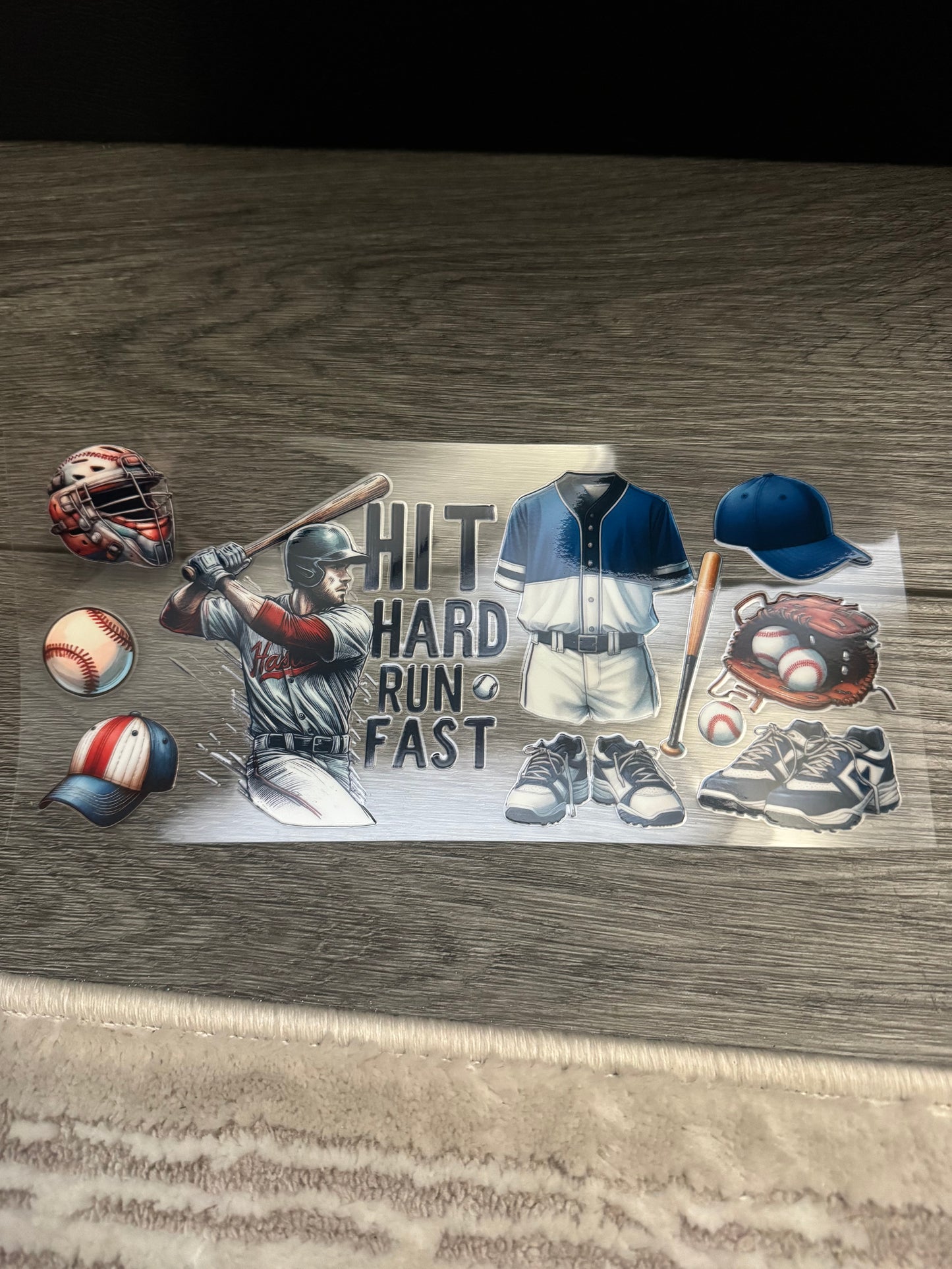 Hit hard run fast