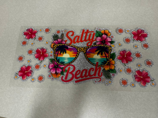 Salty beach