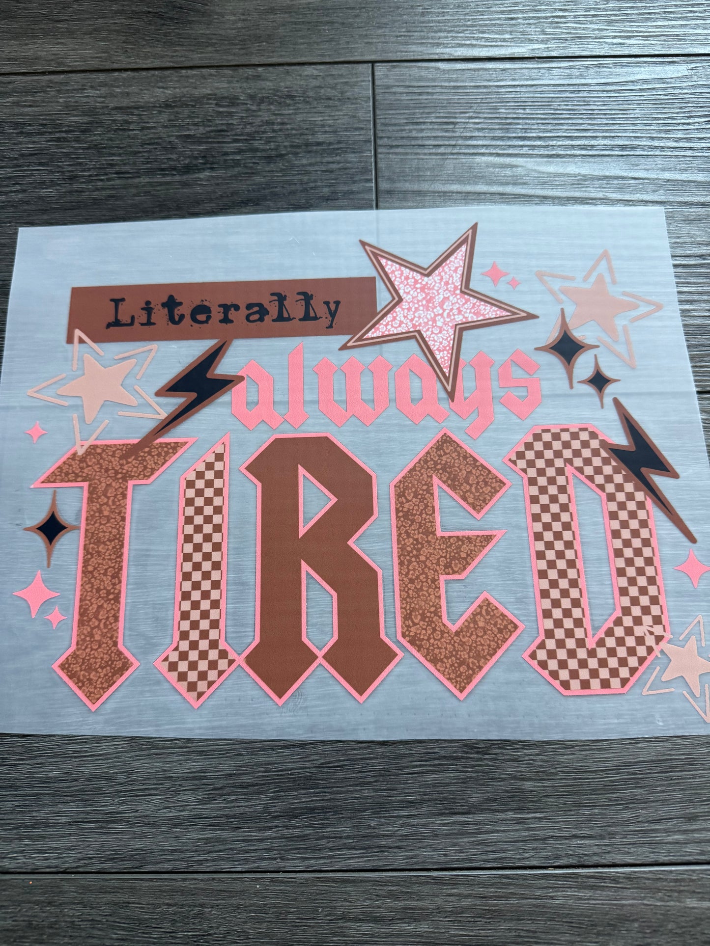 Transfer “literally always tired”