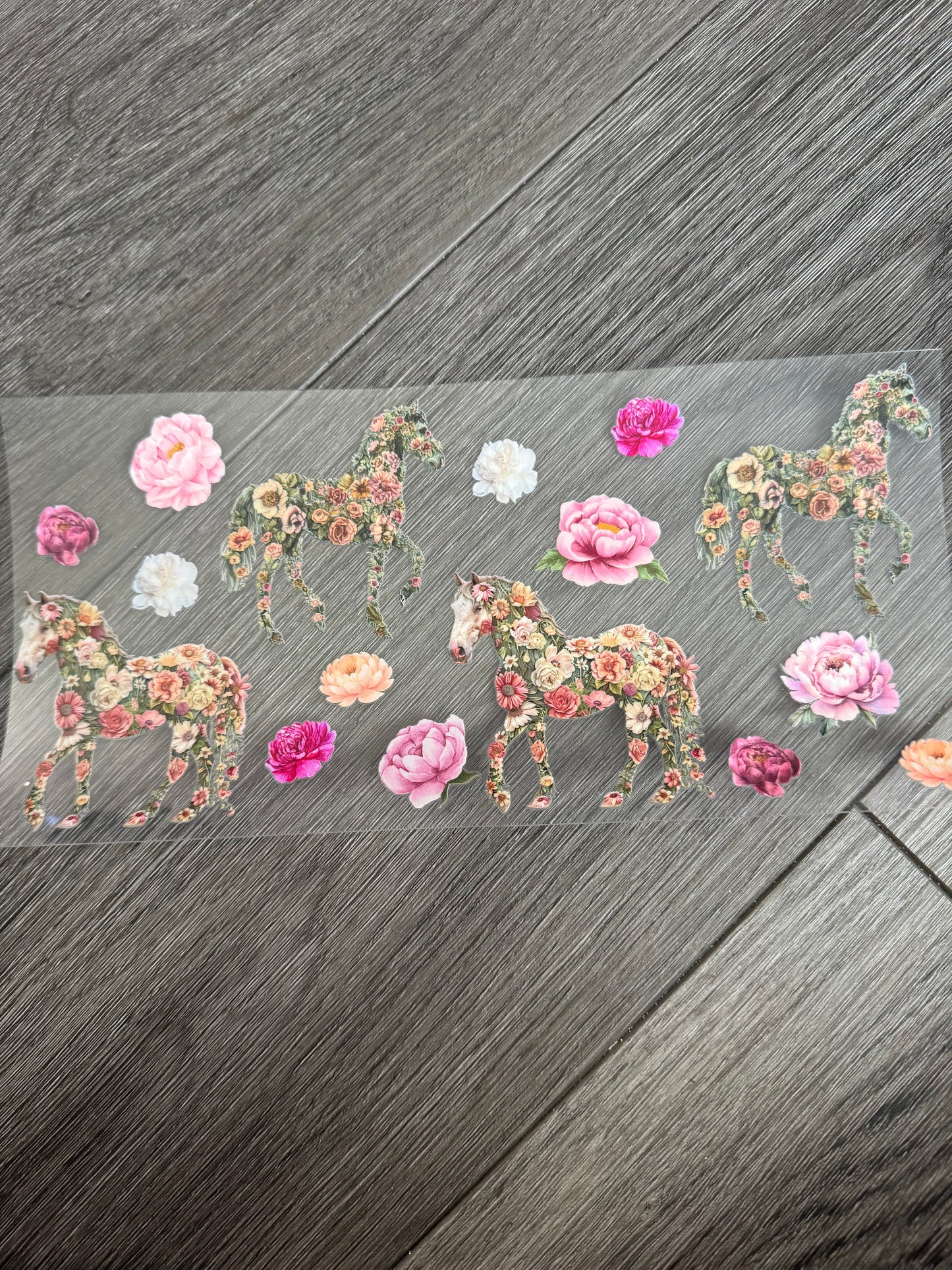 Flower horses