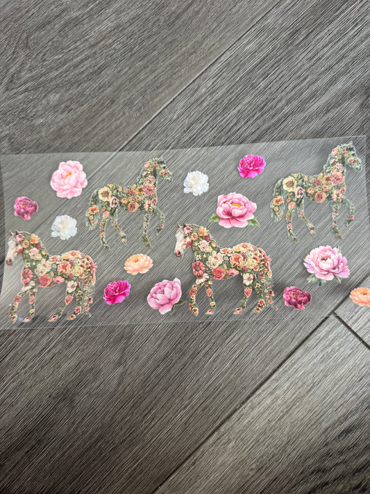 Flower horses
