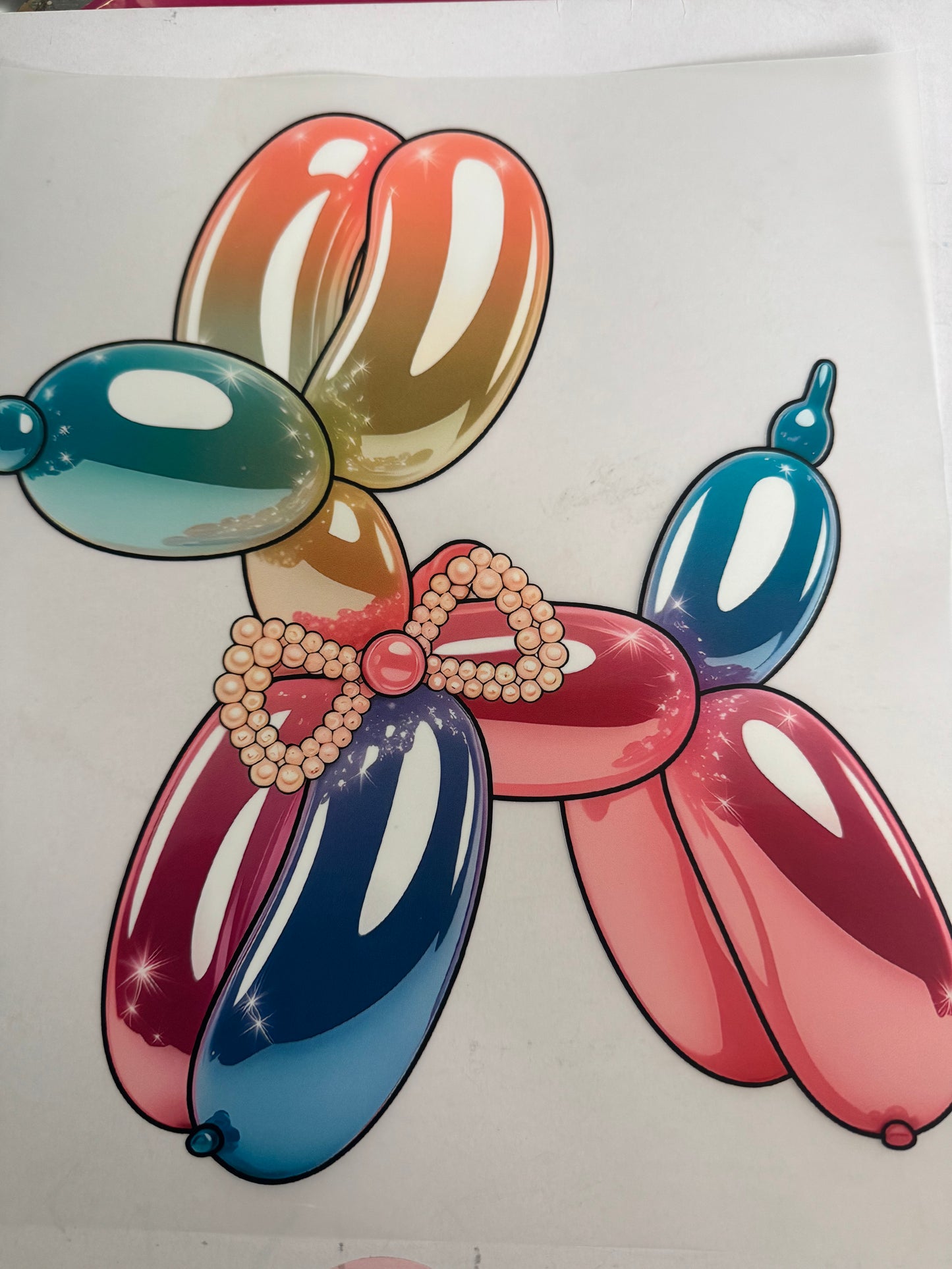 Balloon dog transfer