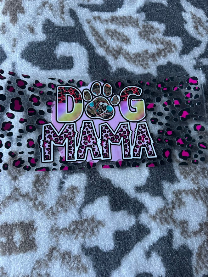 Pink Cheetah Dog Mama
